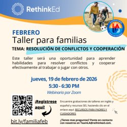 rethink taller para familias